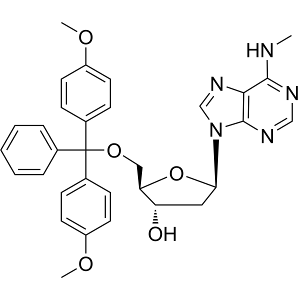 5'-O-DMT-N6-Me-2'-dA Chemical Structure