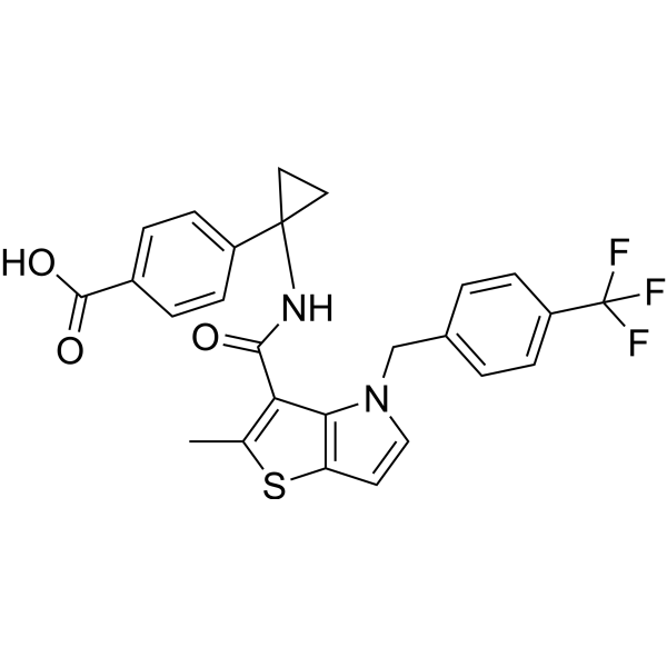 EP4 receptor antagonist 3 Chemical Structure