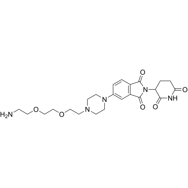 Thalidomide-Piperazine-<em>PEG</em>2-NH2