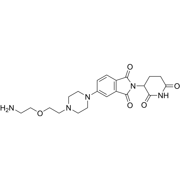 Thalidomide-Piperazine-PEG<em>1</em>-NH2