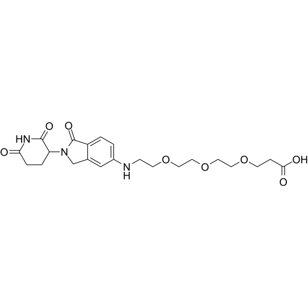 Glutarimide-Isoindolinone-NH-PEG<em>3</em>-COOH
