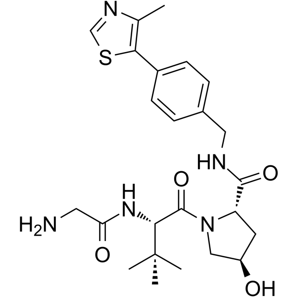 (S,R,S)-AHPC-C1-NH2 Chemical Structure