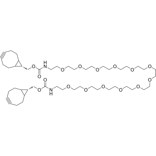 Bis-PEG12-endo-BCN Chemical Structure