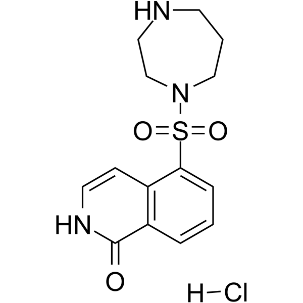 Hydroxyfasudil hydrochloride Chemical Structure