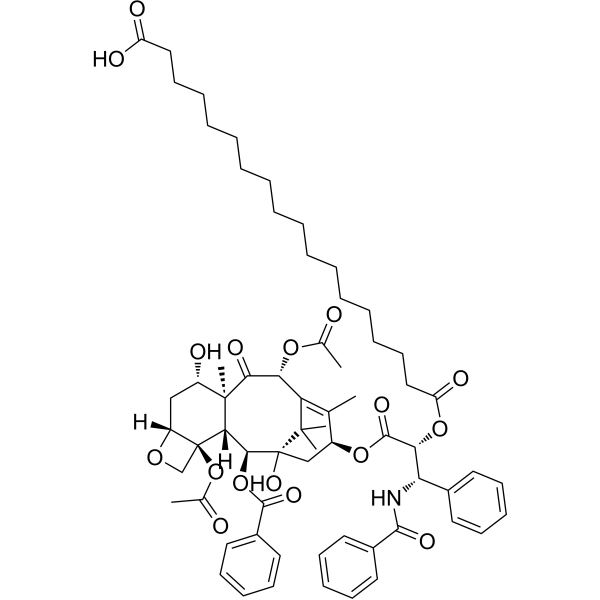 Paclitaxel octadecanedioate Chemical Structure