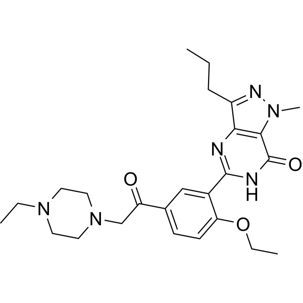 Acetildenafil Chemical Structure