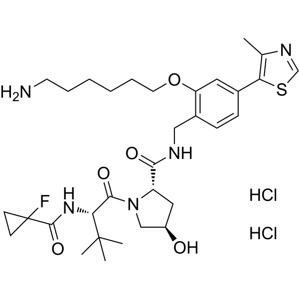 VH 101 phenol-alkylC6-amine dihydrochloride Chemical Structure