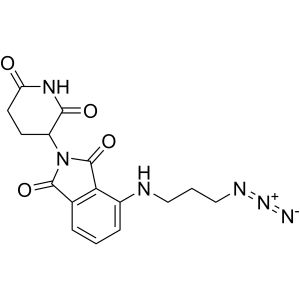 <em>Pomalidomide 4</em>'-<em>alkylC</em>3-azide