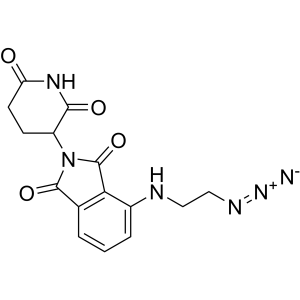 <em>Pomalidomide 4</em>'-<em>alkylC</em>2-azide