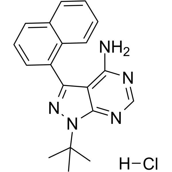 <em>1-Naphthyl</em> <em>PP1</em> hydrochloride