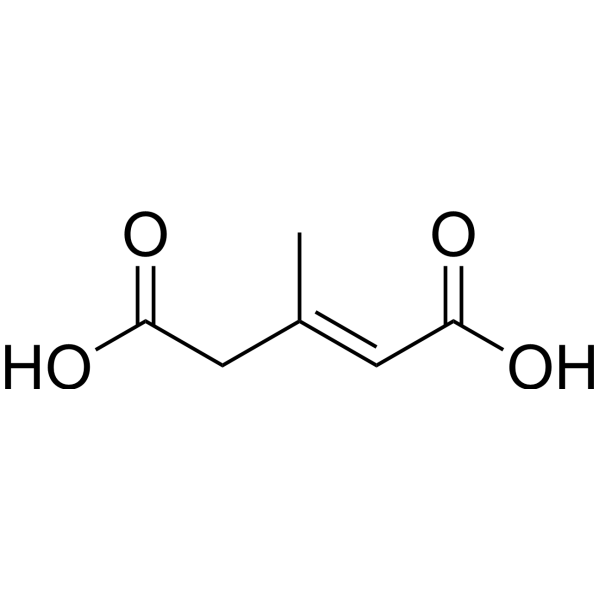 3-Methylglutaconic acid Chemical Structure