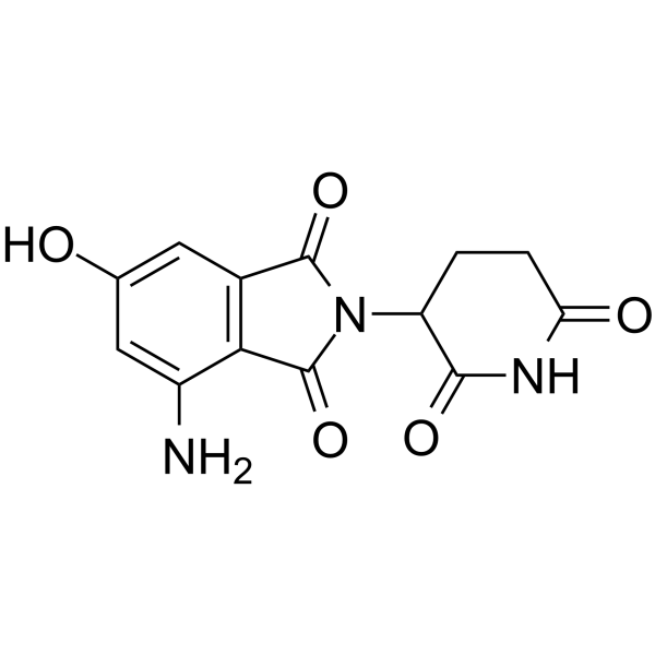 Pomalidomide-6-OH Chemical Structure