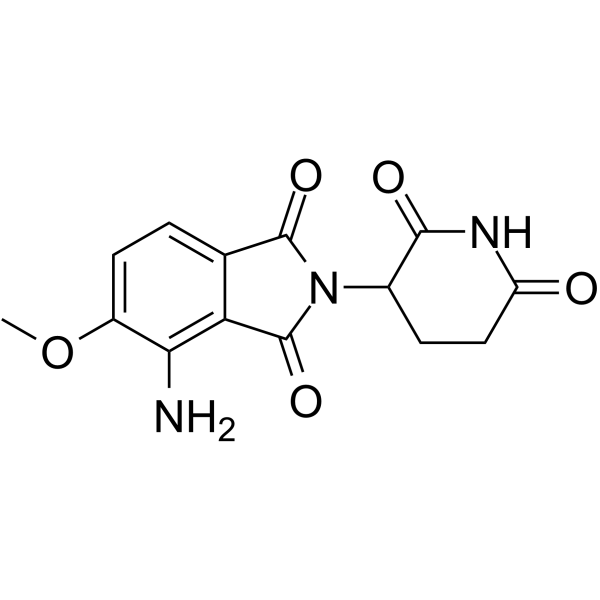 Pomalidomide-5-O-CH3 Chemical Structure