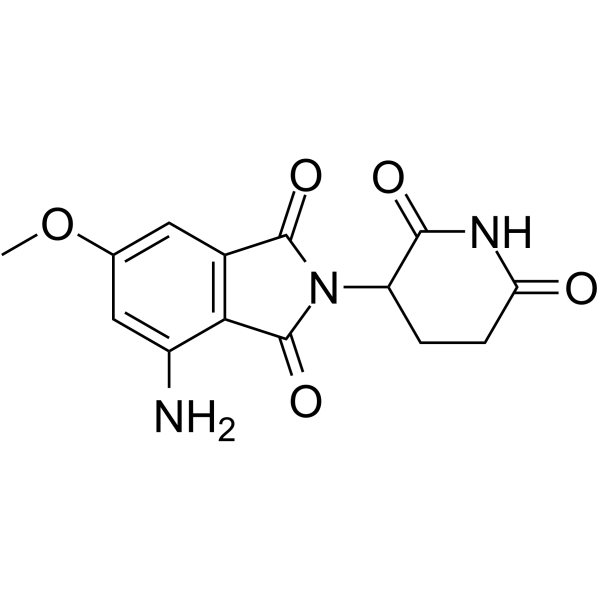 Pomalidomide-6-O-CH3 Chemical Structure