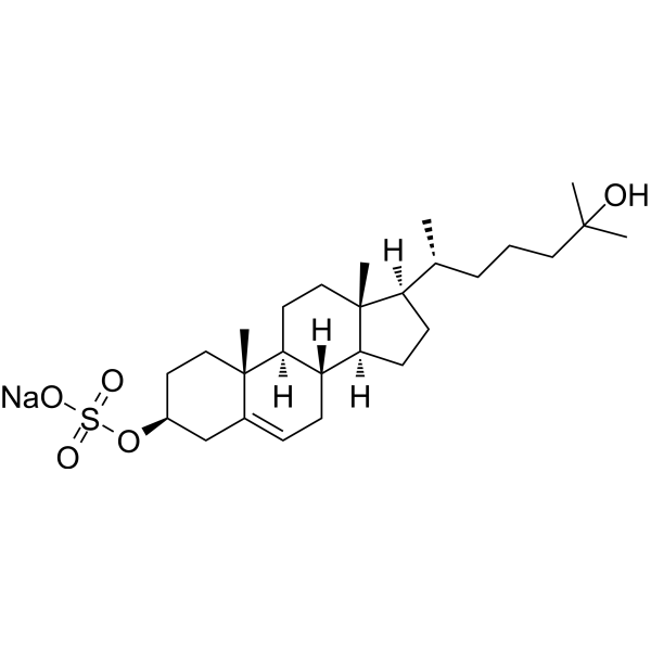 Larsucosterol sodium Chemical Structure