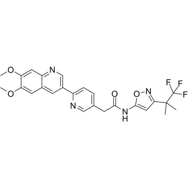Zeteletinib Chemical Structure