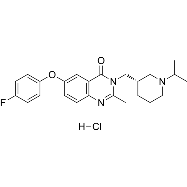 YIL781 hydrochloride Chemical Structure