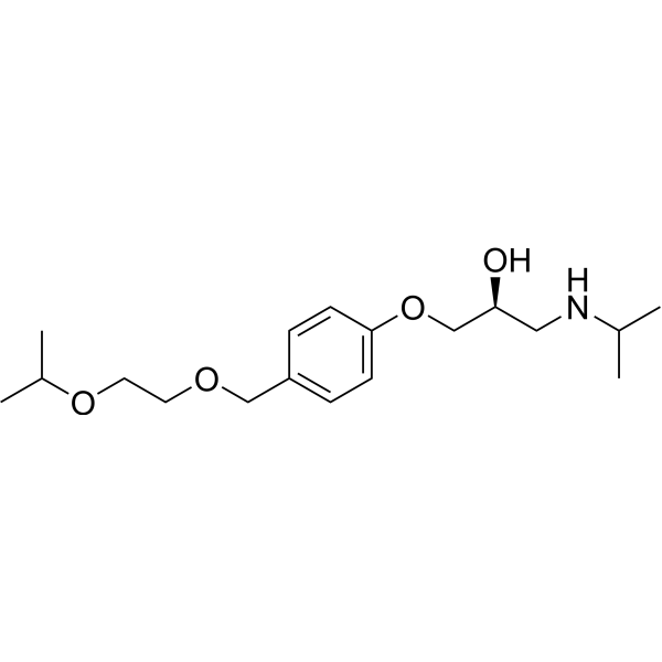 S(-)-Bisoprolol Chemical Structure