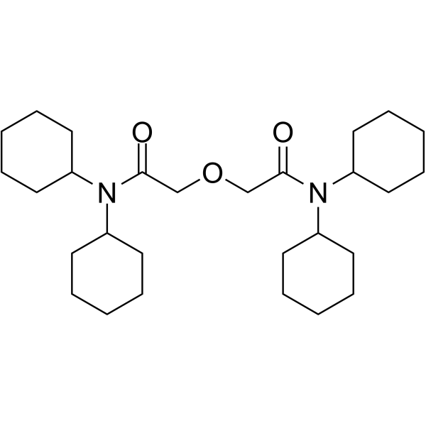 N,N,N′,N′-Tetracyclohexyl-3-oxapentanediamide Chemical Structure