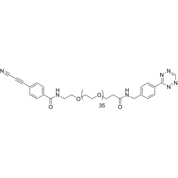 APN-PEG36-tetrazine Chemical Structure