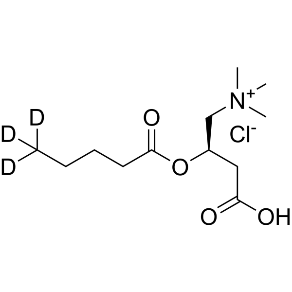 <em>Valeryl</em>-L-carnitine-d3 chloride