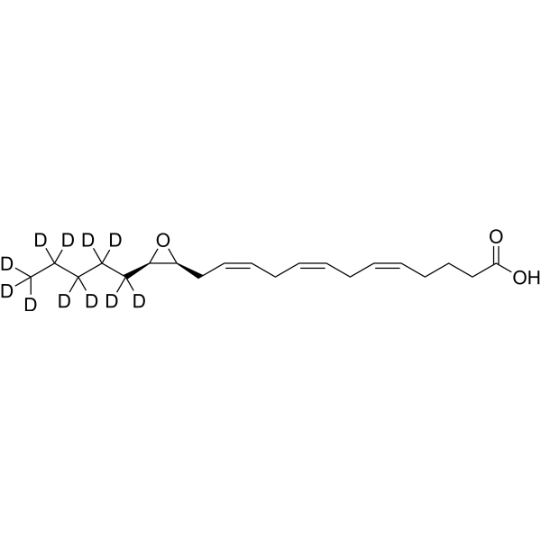 (±)14(15)-EET-d<sub>11</sub> Chemical Structure