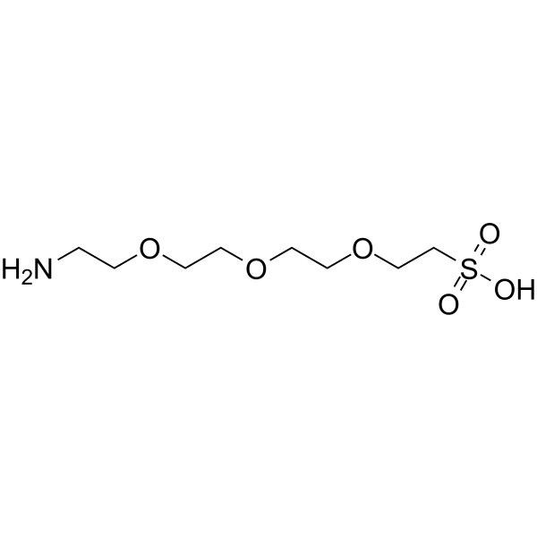 Amino-<em>PEG</em>3-C2-sulfonic acid