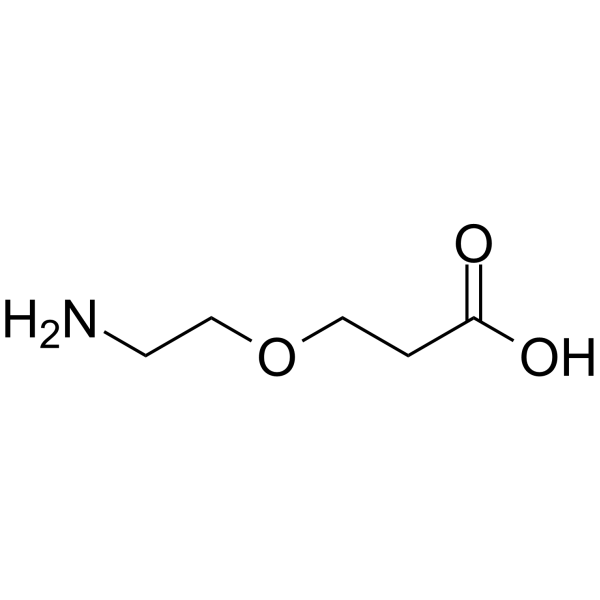 Amino-PEG1-C2-acid Chemical Structure