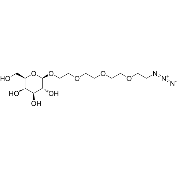Azido-PEG4-beta-<em>D</em>-<em>glucose</em>