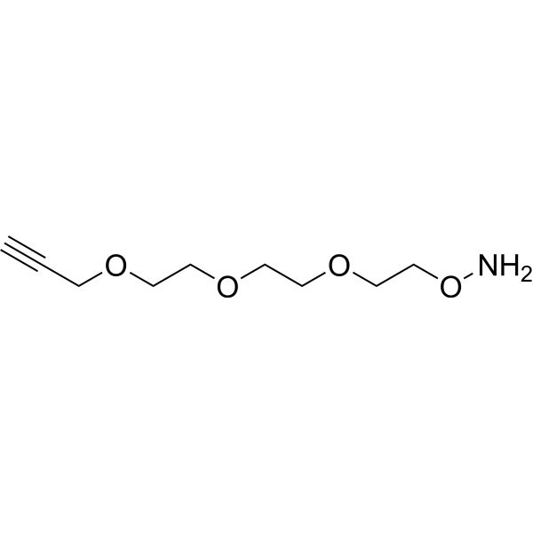 Aminooxy-PEG3-propargyl Chemical Structure