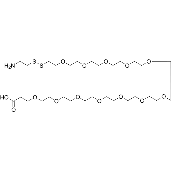 Amino-SS-<em>PEG</em>12-acid
