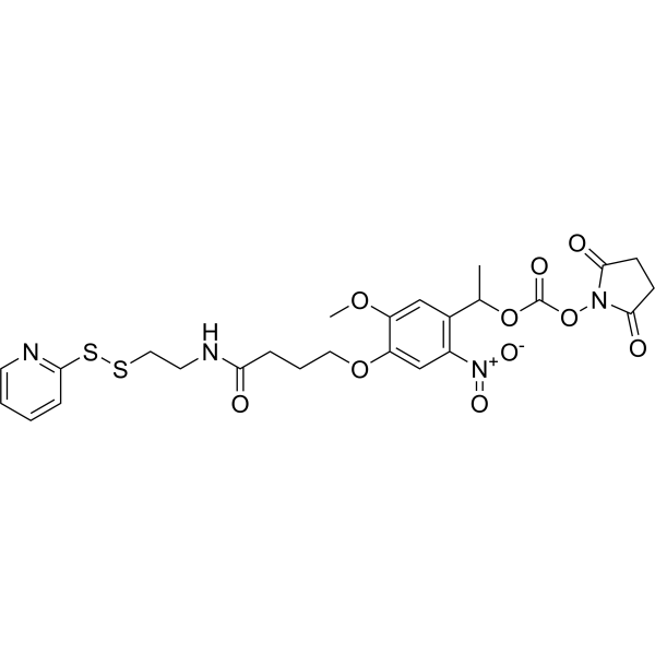 PC SPDP-NHS carbonate ester Chemical Structure