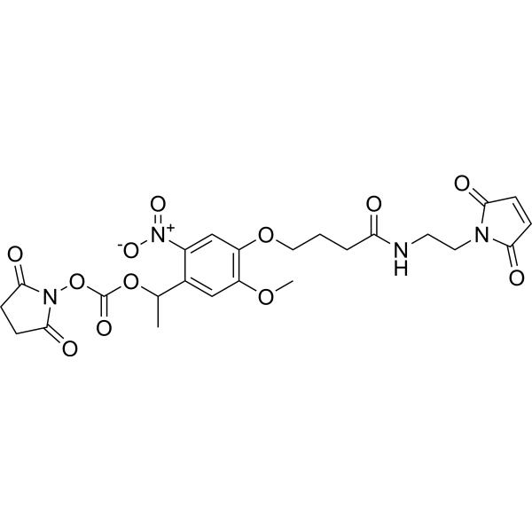 PC Mal-NHS carbonate ester Chemical Structure