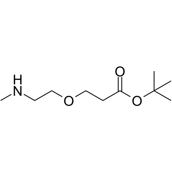 Methylamino-PEG1-Boc Chemical Structure