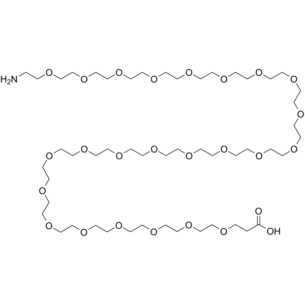Amino-PEG24-acid Chemical Structure