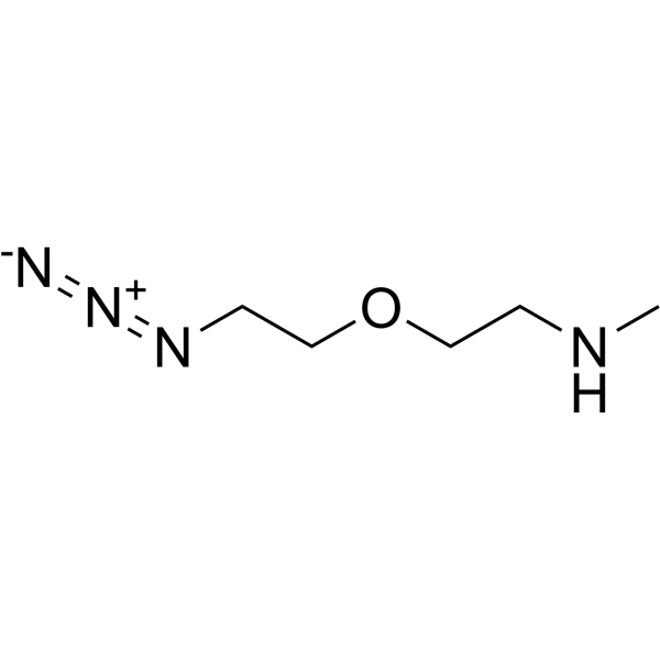 Azido-PEG1-<em>C</em>2-<em>methylamine</em>