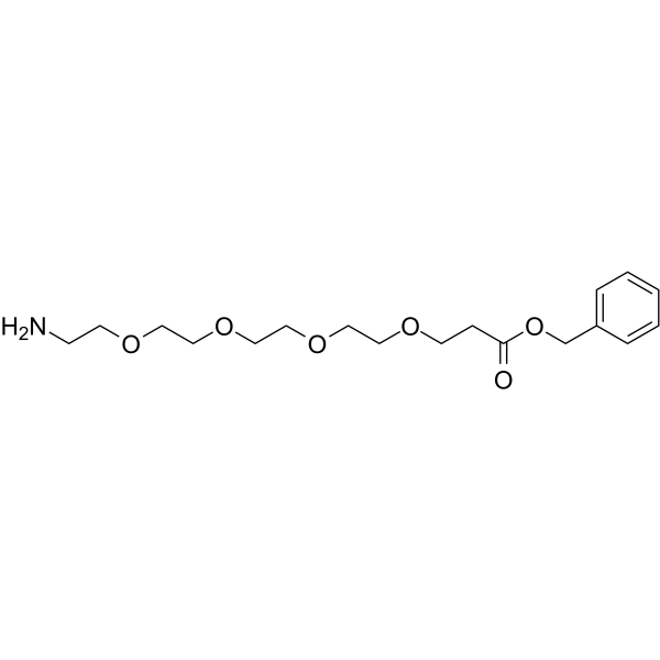 Amino-PEG4-benzyl ester Chemical Structure