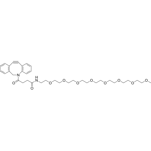 m-PEG8-DBCO Chemical Structure