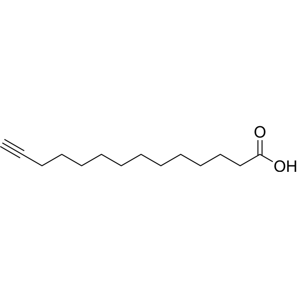 Alkynyl myristic acid Chemical Structure