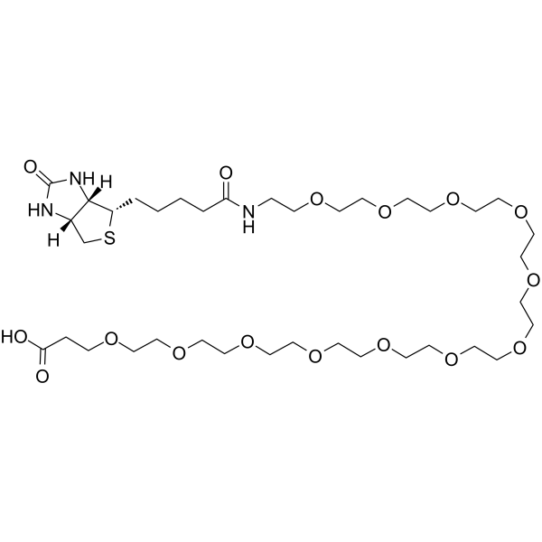 Biotin-<em>PEG</em>12-acid