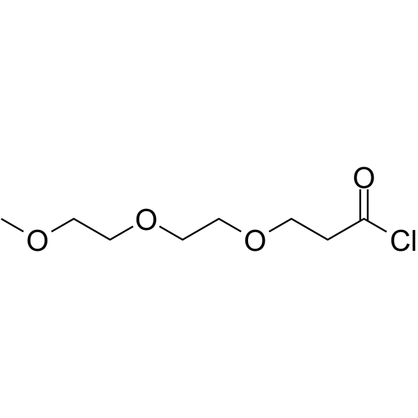 m-<em>PEG</em>3-Propanoyl chloride