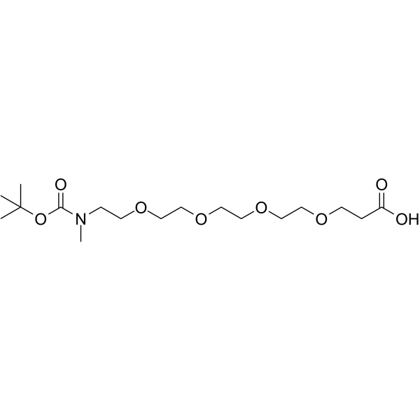 N-Methyl-N-(<em>t</em>-Boc)-PEG4-acid