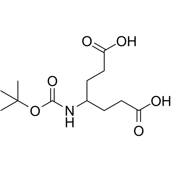 <em>4</em>-(N-Boc-amino)-<em>1</em>,6-heptanedioic acid