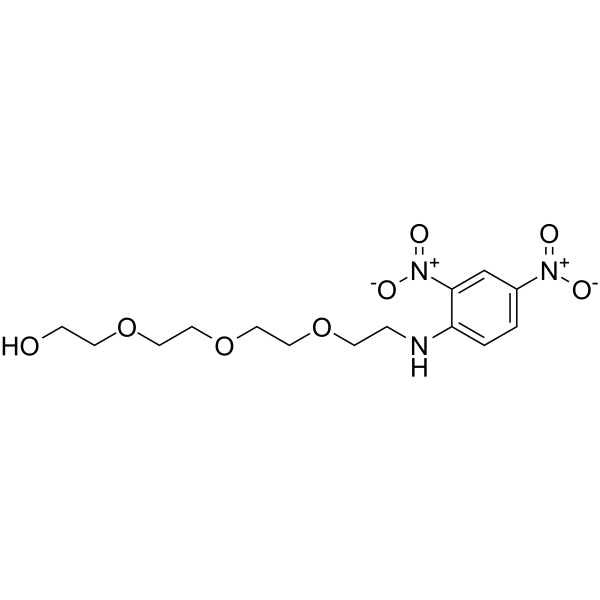 DNP-PEG4-alcohol Chemical Structure