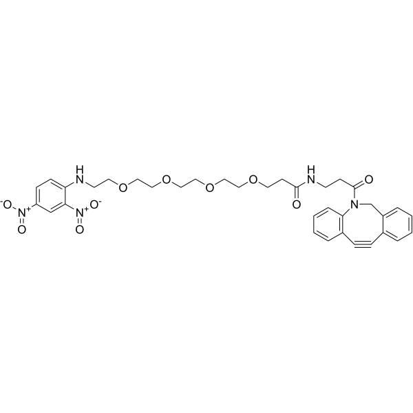 DNP-PEG4-DBCO Chemical Structure