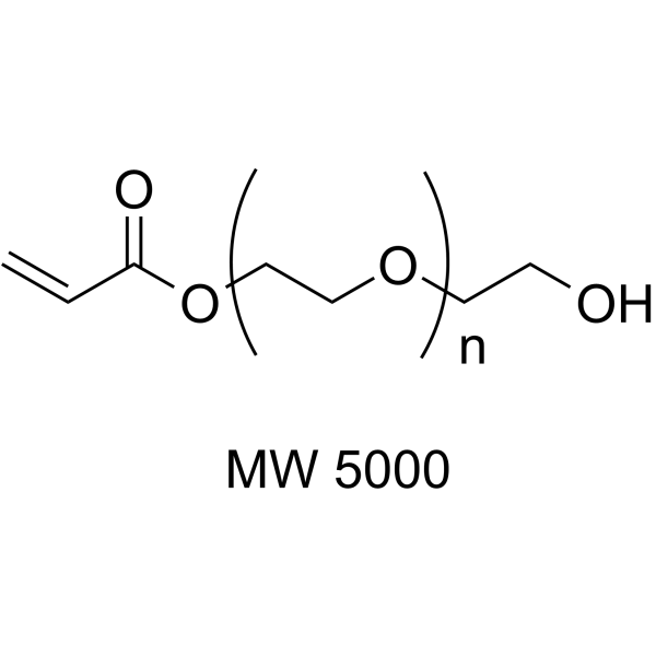 Acrylate-PEG-OH (MW 5000) Chemical Structure