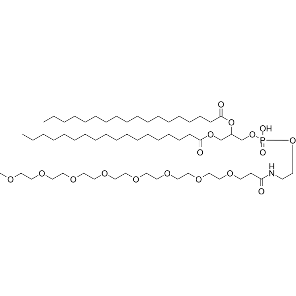 m-PEG8-DSPE Chemical Structure