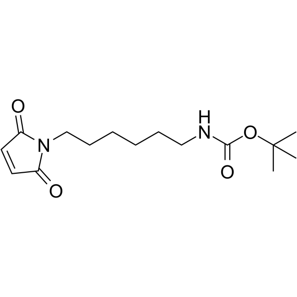 Mal-C4-NH-Boc Chemical Structure