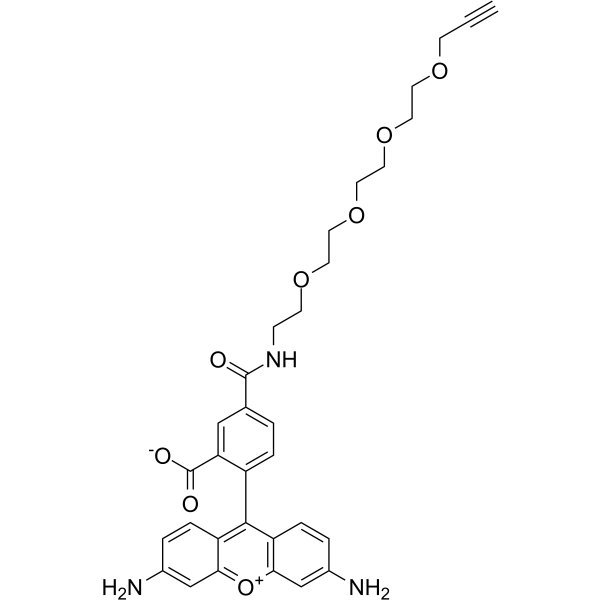 Carboxyrhodamine 110-PEG4-alkyne