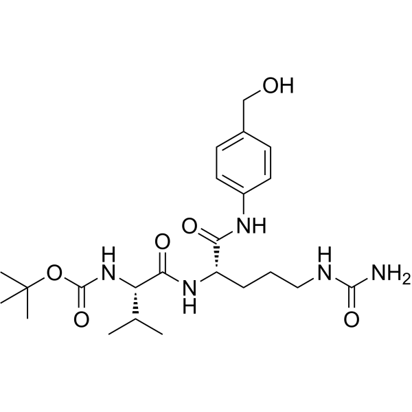 Boc-Val-Cit-PAB Chemical Structure